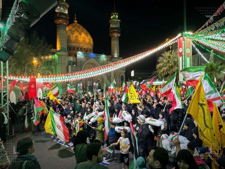 تجمع مردم تهران در محکومیت ترور سرداران و افسران ایرانی+ تصاویر